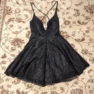Black sparkly dress